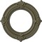 Ekena Millwork Benson Ceiling Medallion (Fits Canopies up to 6 1/8"), 11 1/8"OD x 6 1/8"ID x 5/8"P, Spartan Stone CM11BNSSF - alternate 1